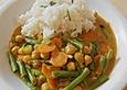 Julies Kichererbsen - Bohnen - Curry