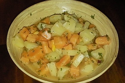 Flippiger Papaya - Zitrus - Salat