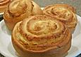 Hefeschnecken mit Kokoscreme