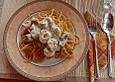 Pikante Tilapia - Garnelen - Spaghetti