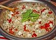 D&ouml;rtes Kritharaki - Salat