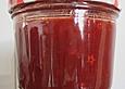 Erdbeermarmelade mit Holunderbl&uuml;ten