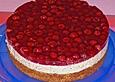 Kirschkuchen mit Mandel - Biskuit