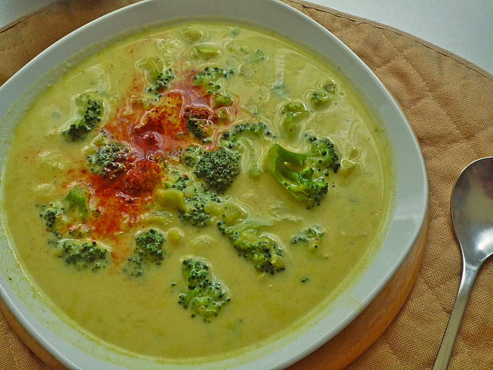 Brokkoli - Käse - Suppe (Rezept mit Bild) von nettik1 | Chefkoch.de