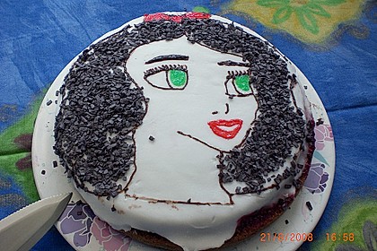 Schneewittchen - Torte 2