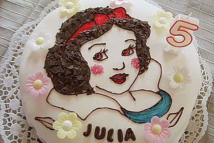 Schneewittchen - Torte 3