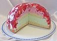 Mai - Torte mit Erdbeeren und Waldmeister