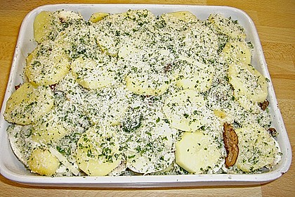 Kartoffel - Pilz - Auflauf