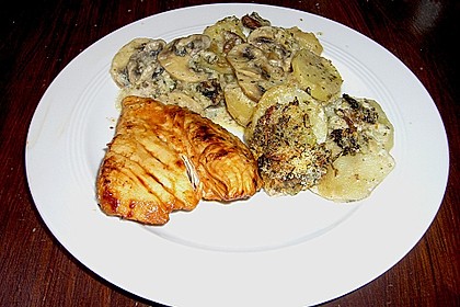 Kartoffel - Pilz - Auflauf 2