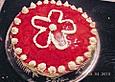 Himbeer - Marzipan - Torte