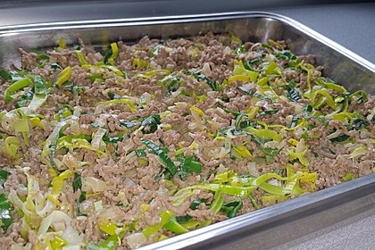 Schupfnudel - Auflauf mit Lauch und Hack 16