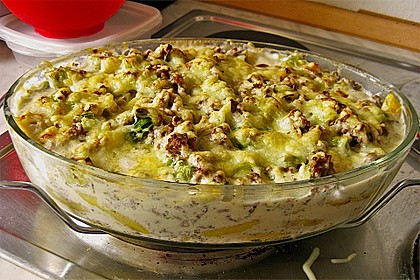 Schupfnudel - Auflauf mit Lauch und Hack 5