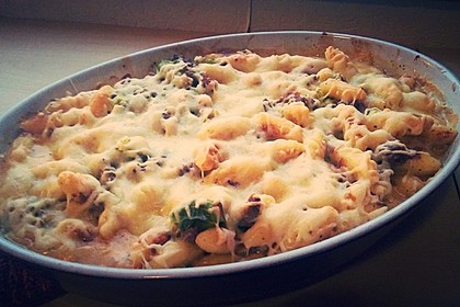 Schupfnudel - Auflauf mit Lauch und Hack 2