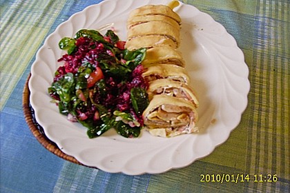 Schneckes Crepes mit R&auml;ucherlachsf&uuml;llung