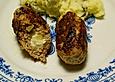 Fleischpflanzerl mit Feta