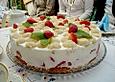 Quark - Erdbeer - Torte
