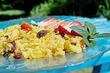 Curry - Reis, fruchtig, scharf und süß nach Laura