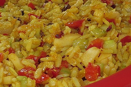 Curry - Reis, fruchtig, scharf und süß nach Laura