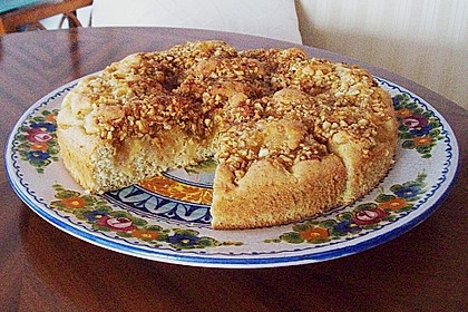 Apfel - Mandel - Kuchen mit Eierlikör 8