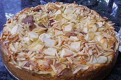 Apfel - Mandel - Kuchen mit Eierlikör 43