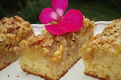 Apfel - Mandel - Kuchen mit Eierlikör 2