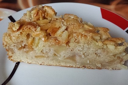 Apfel - Mandel - Kuchen mit Eierlikör 12