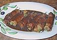 Kalbsr&ouml;llchen mit Spargel gef&uuml;llt
