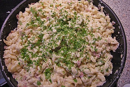 Cremige K&auml;sesp&auml;tzle 1
