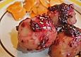 Scharfe Brombeerkartoffeln