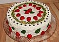 Pistazien - Erdbeer - Torte