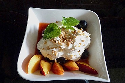 Beerenfr&uuml;chte - Dessert mit Vanille - Joghurt 3