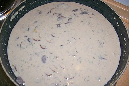 Schnelle Pilzsauce 1