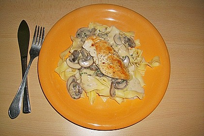 Schnelle Pilzsauce 2