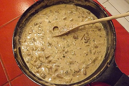 Schnelle Pilzsauce 17