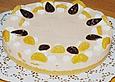 Sekttorte mit Mandarinen