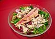 R&auml;ucherforellensalat mit Apfel und Staudensellerie