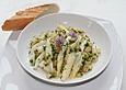 Spargelsalat mit Rhabarberdressing