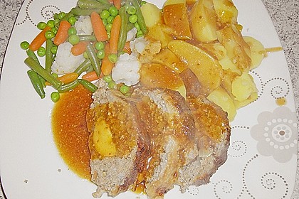 Gef&uuml;llter faschierter Braten 4