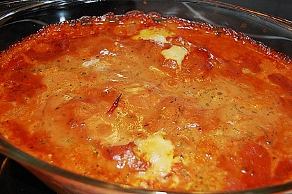 Fleischr&ouml;llchen mit Schinken - Salbei - F&uuml;llung 2