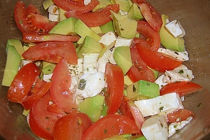 Avocado - Tomaten - Mozzarella - Salat 4