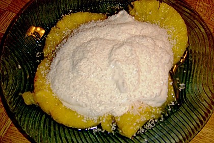 Ananas - Quark - Dessert mit Rum 1