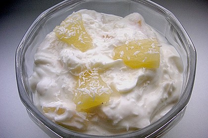 Ananas - Quark - Dessert mit Rum 2