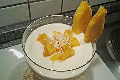 Ananas - Quark - Dessert mit Rum 7