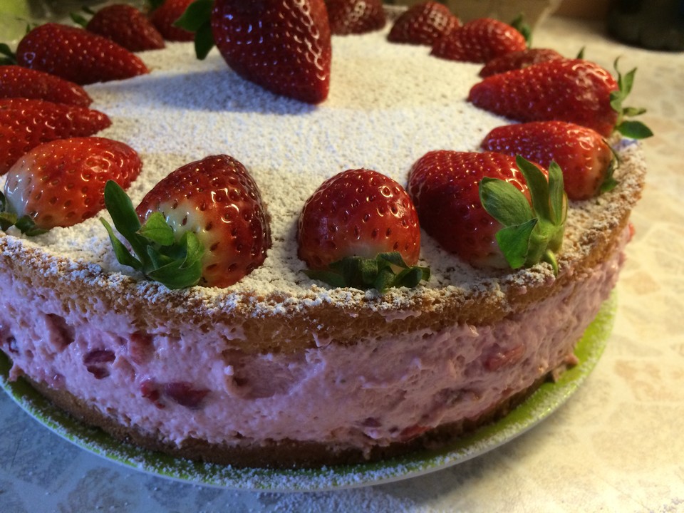 Erdbeer käse sahne torte Rezepte | Chefkoch.de