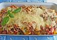 Nudelauflauf mit Hack und Paprika