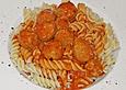 Tomatenso&szlig;e mit Kl&ouml;&szlig;chen