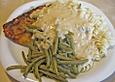 Putenschnitzel in Senf - Sahne - Sauce