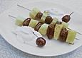 Ananas - Dattel - Spie&szlig;e gegrillt