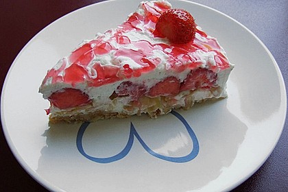 Erdbeertorte mit Frischk&auml;se 1