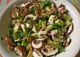 Avocado - Champignon - Salat